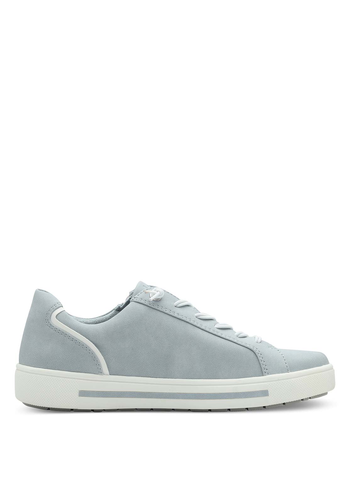 Jana Ladies Lace Up Shoe - Sky 4 Shaws Department Stores