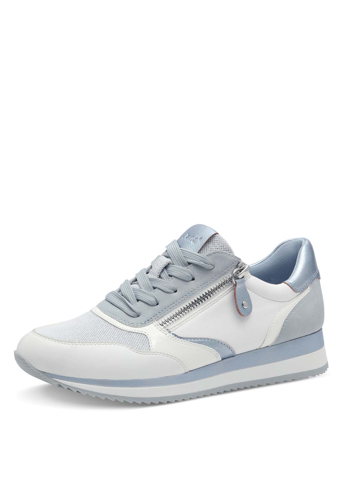 Jana Ladies Lace Up Shoe - Sky 1 Shaws Department Stores