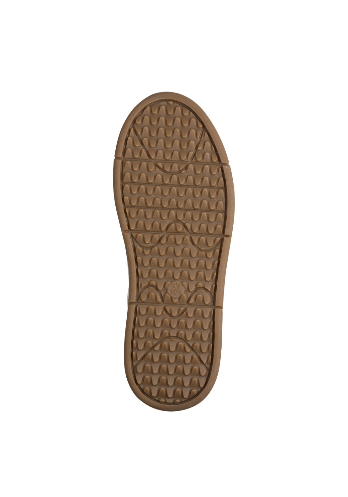 Jana Shoes Side Zip Side Stripe Trainer - Beige 5 Shaws Department Stores