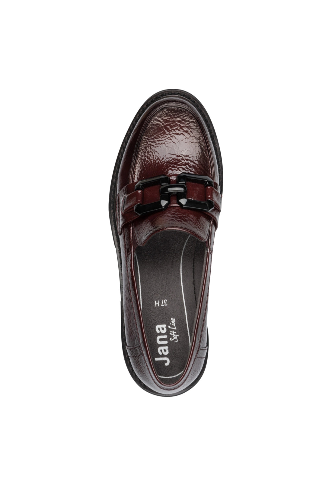 Patent Chunky Loafer - Bordeaux Patent