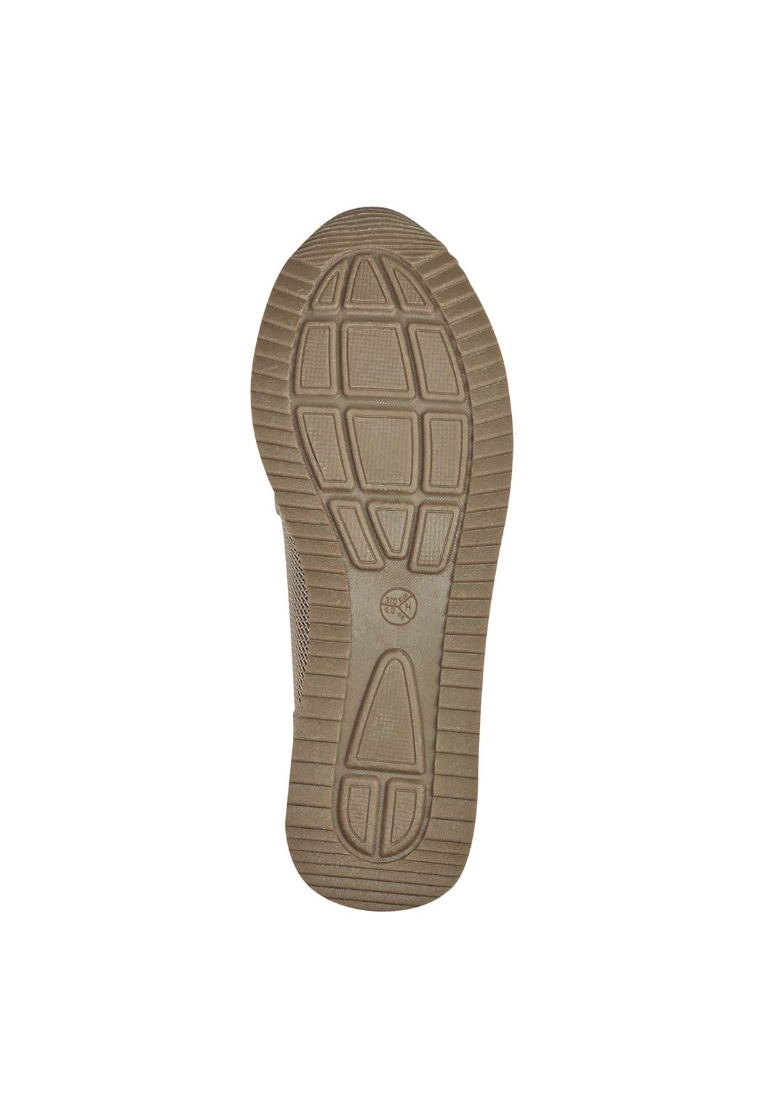 Jana Ladies Slip On Shoe - Taupe 5 Shaws Department Stores