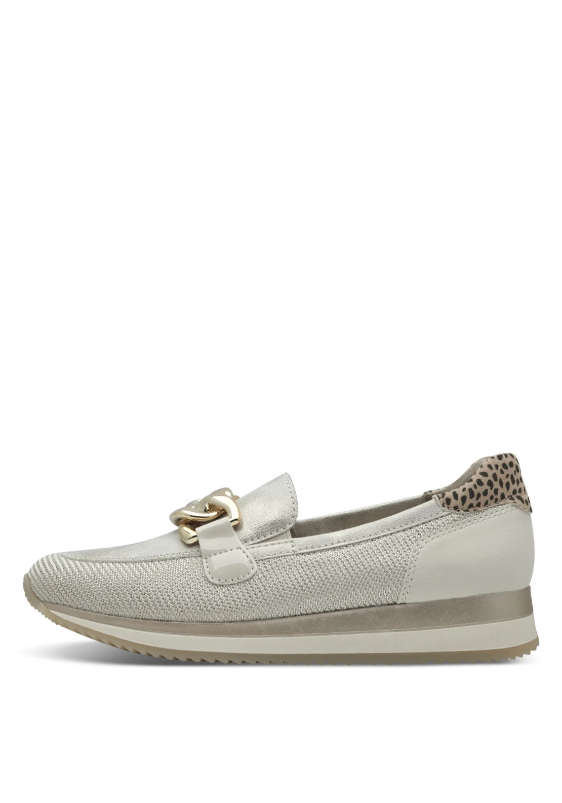 Alma Shoe - Beige/gold