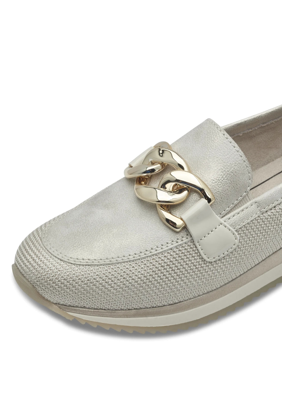 Alma Shoe - Beige/gold