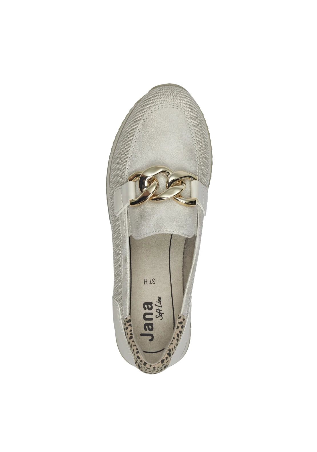 Alma Shoe - Beige/gold