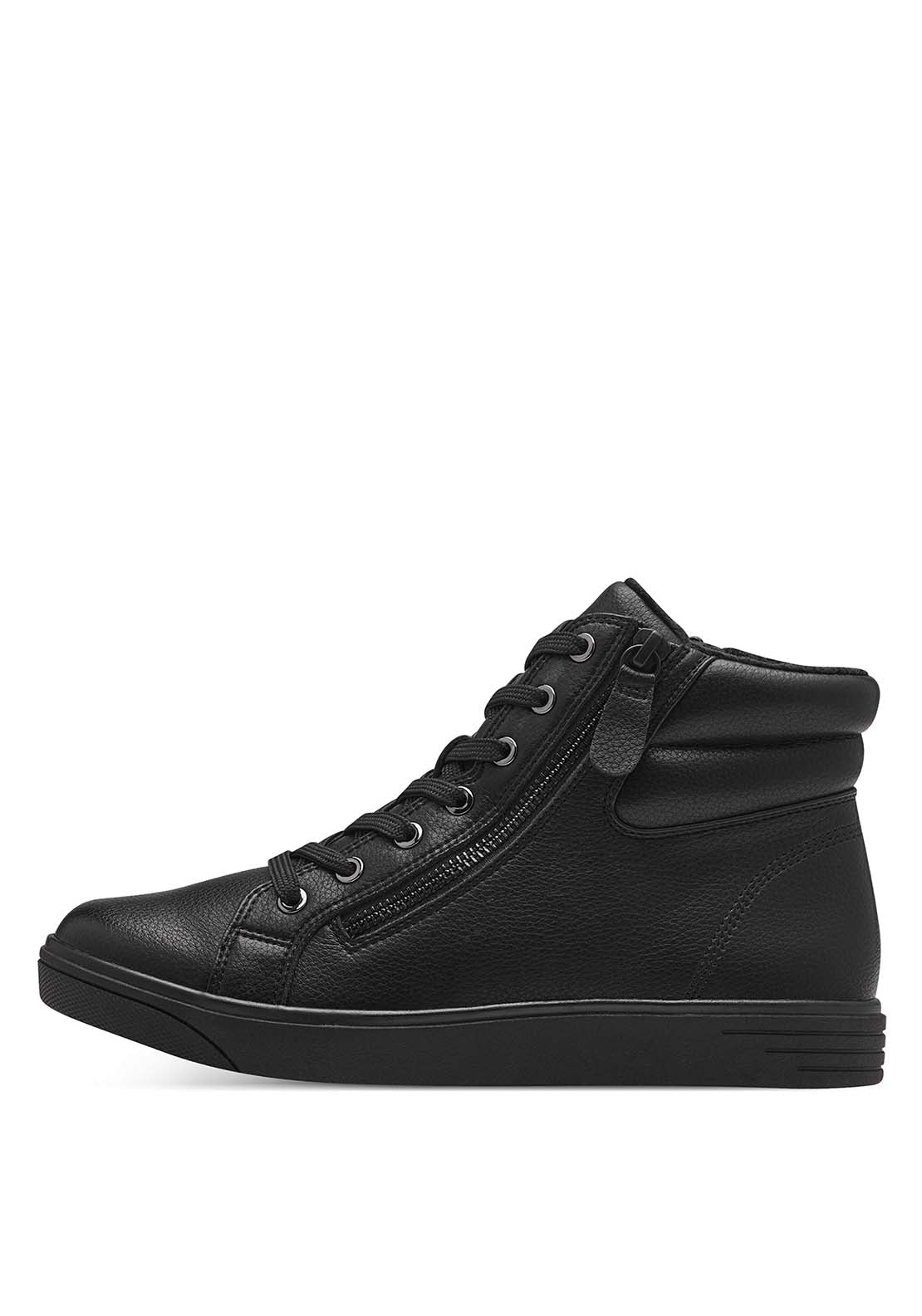 Jana Ladies Ankle Boot - Black 1 Shaws Department Stores