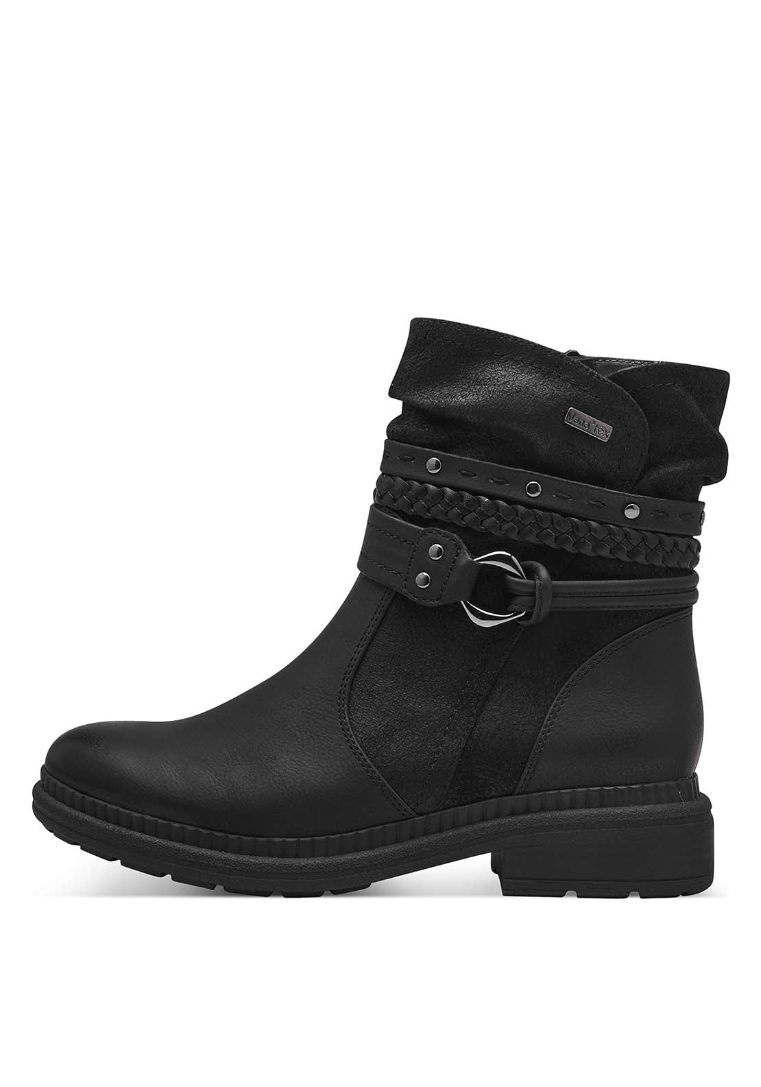 Jana Ladies Ankle Boot - Black 1 Shaws Department Stores