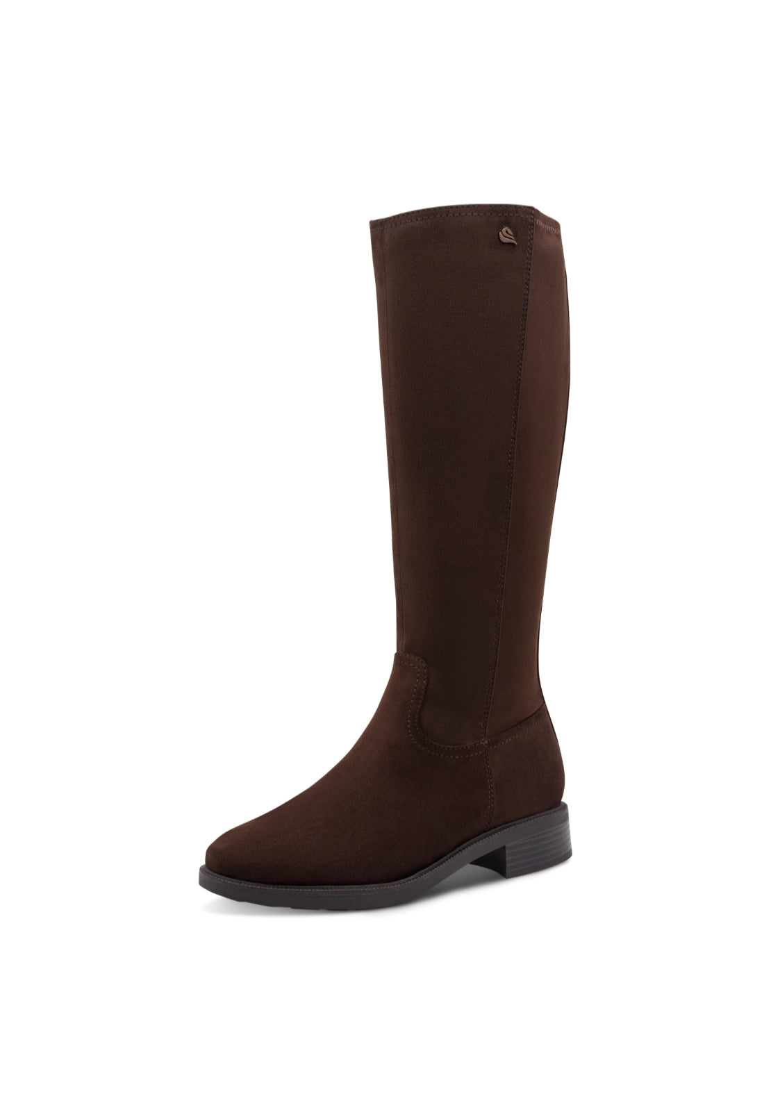 Flat Knee High Boot - Mocca