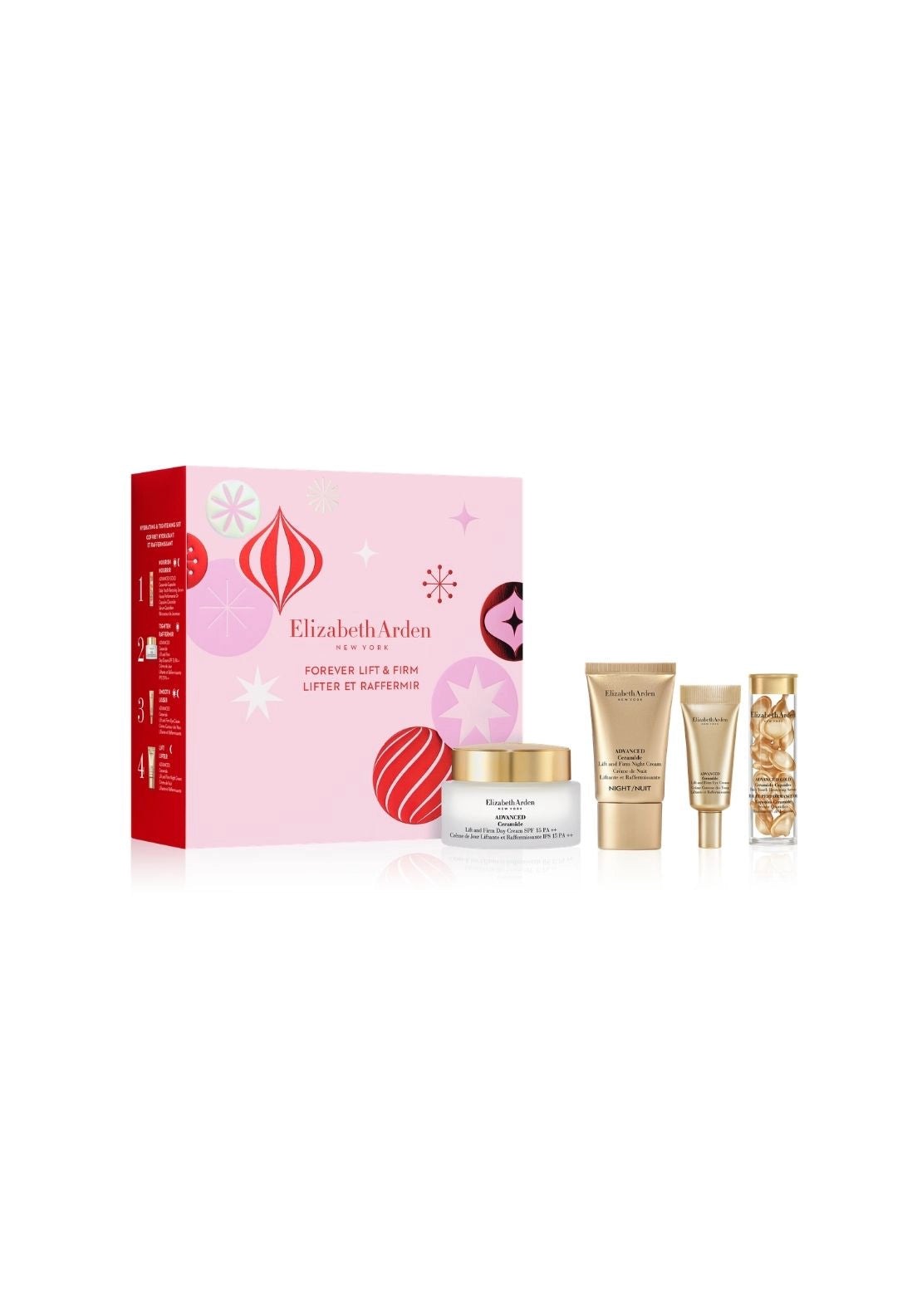 Elizabeth Arden Forever Lift &amp; Firm 4 Piece Holiday Gift Set - No Colour 1 Shaws Department Stores