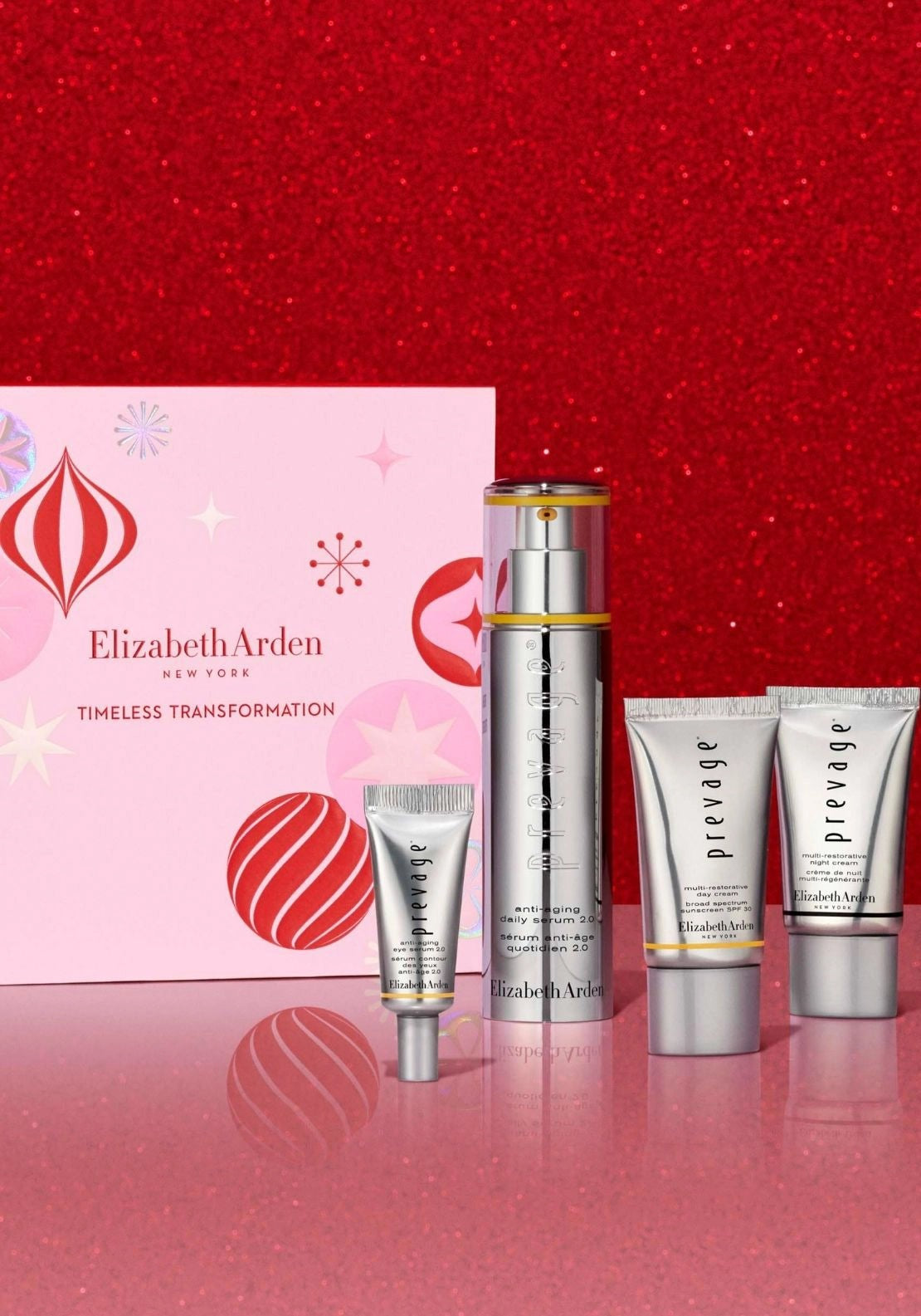 Elizabeth Arden Prevage® Timeless Transformation 4 Piece Holiday Gift Set - No Colour 5 Shaws Department Stores