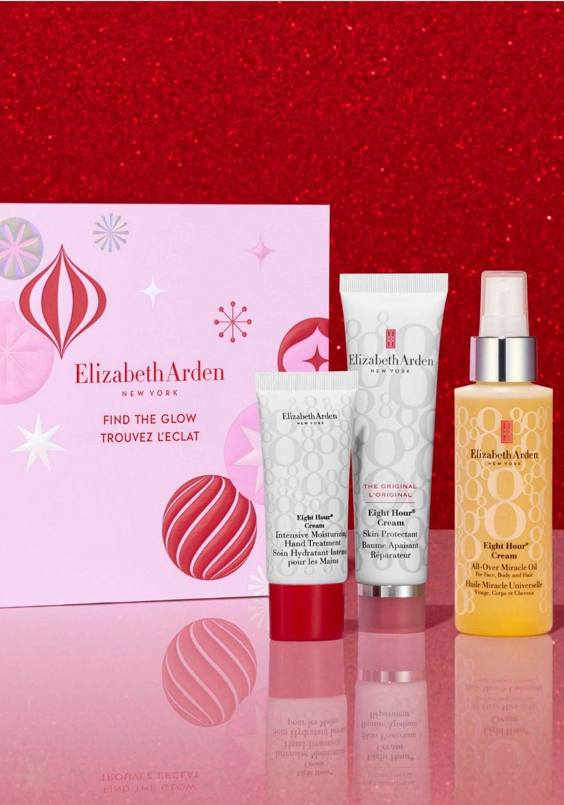 Elizabeth Arden Eight Hour® Find The Glow 3 Piece Holiday Gift Set - No Colour 2 Shaws Department Stores