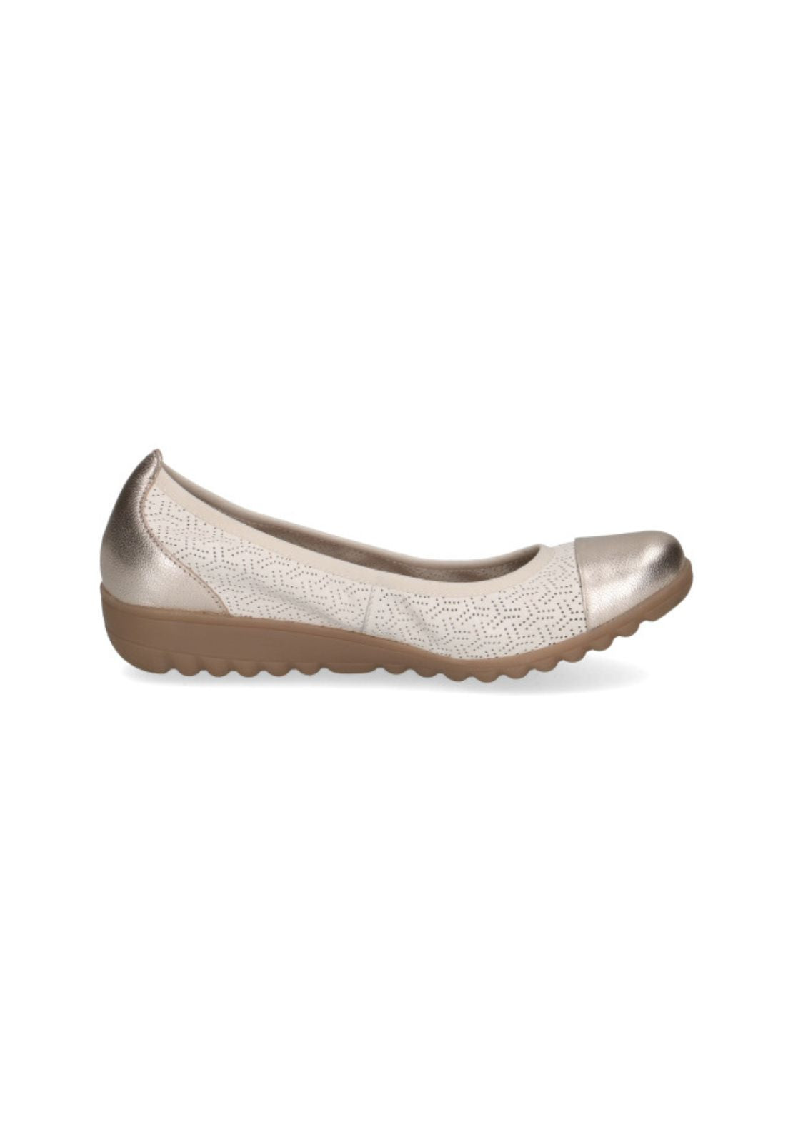 Caprice Slip On Pump - Vanilla Comb 1 Shaws Department Stores