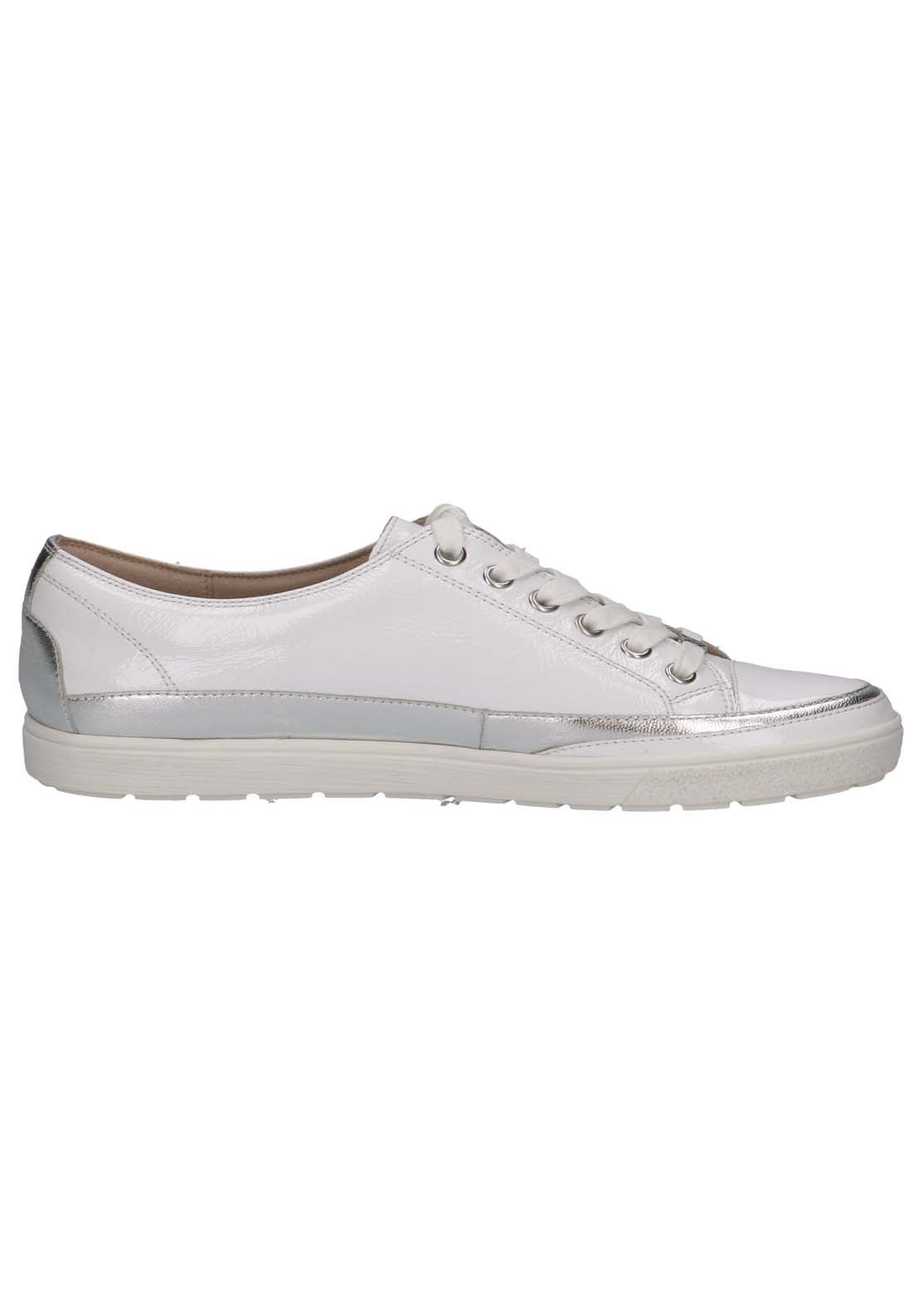 Caprice Emma Comfortable Trainer - White 7 Shaws Department Stores