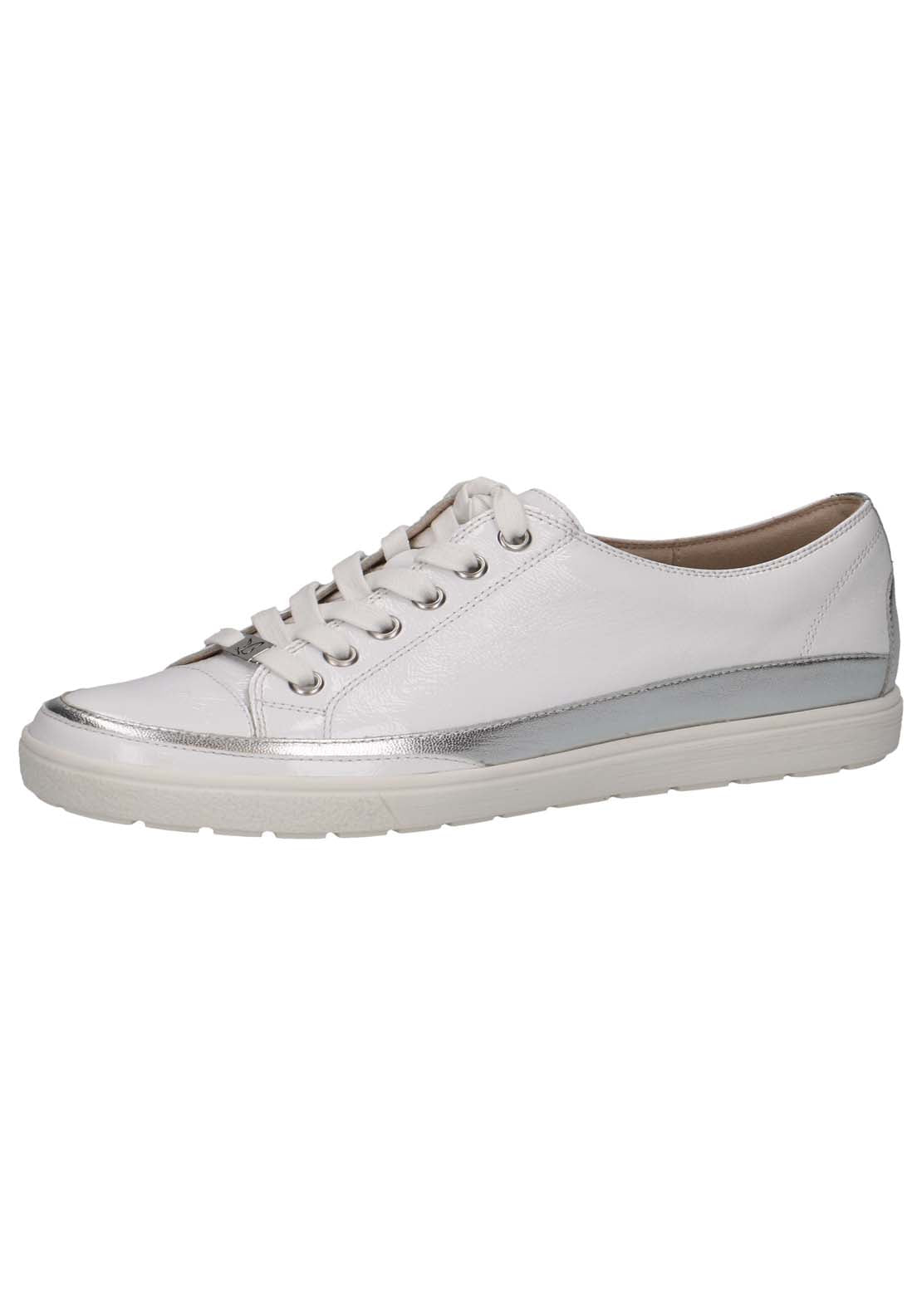 Caprice Emma Comfortable Trainer - White 1 Shaws Department Stores