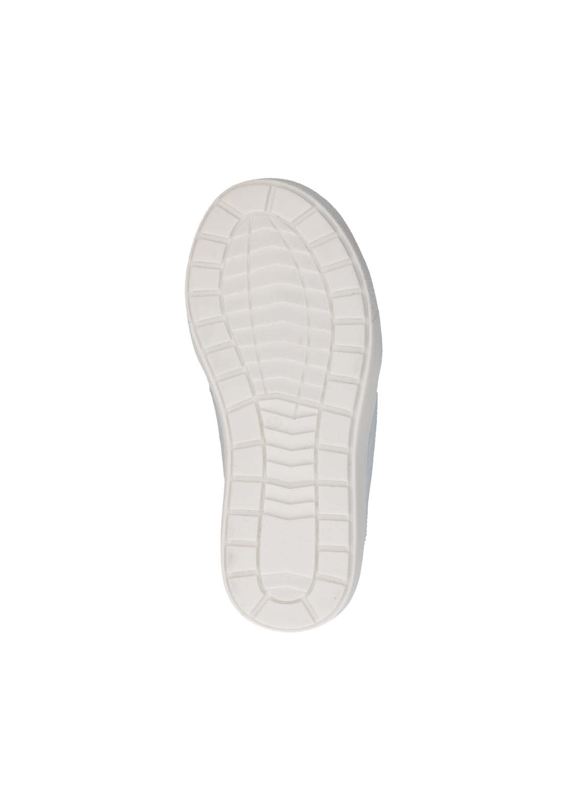 Caprice Emma Comfortable Trainer - White 4 Shaws Department Stores