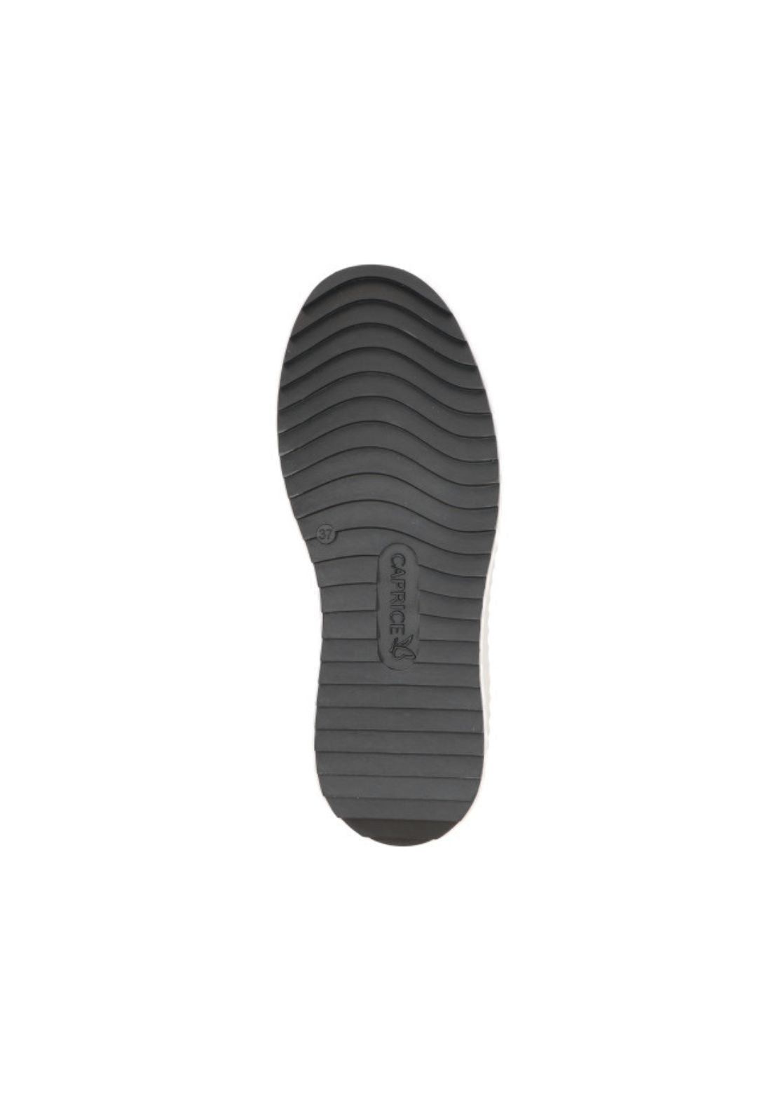 Caprice Chunky Platform Trainer - Black 4 Shaws Department Stores