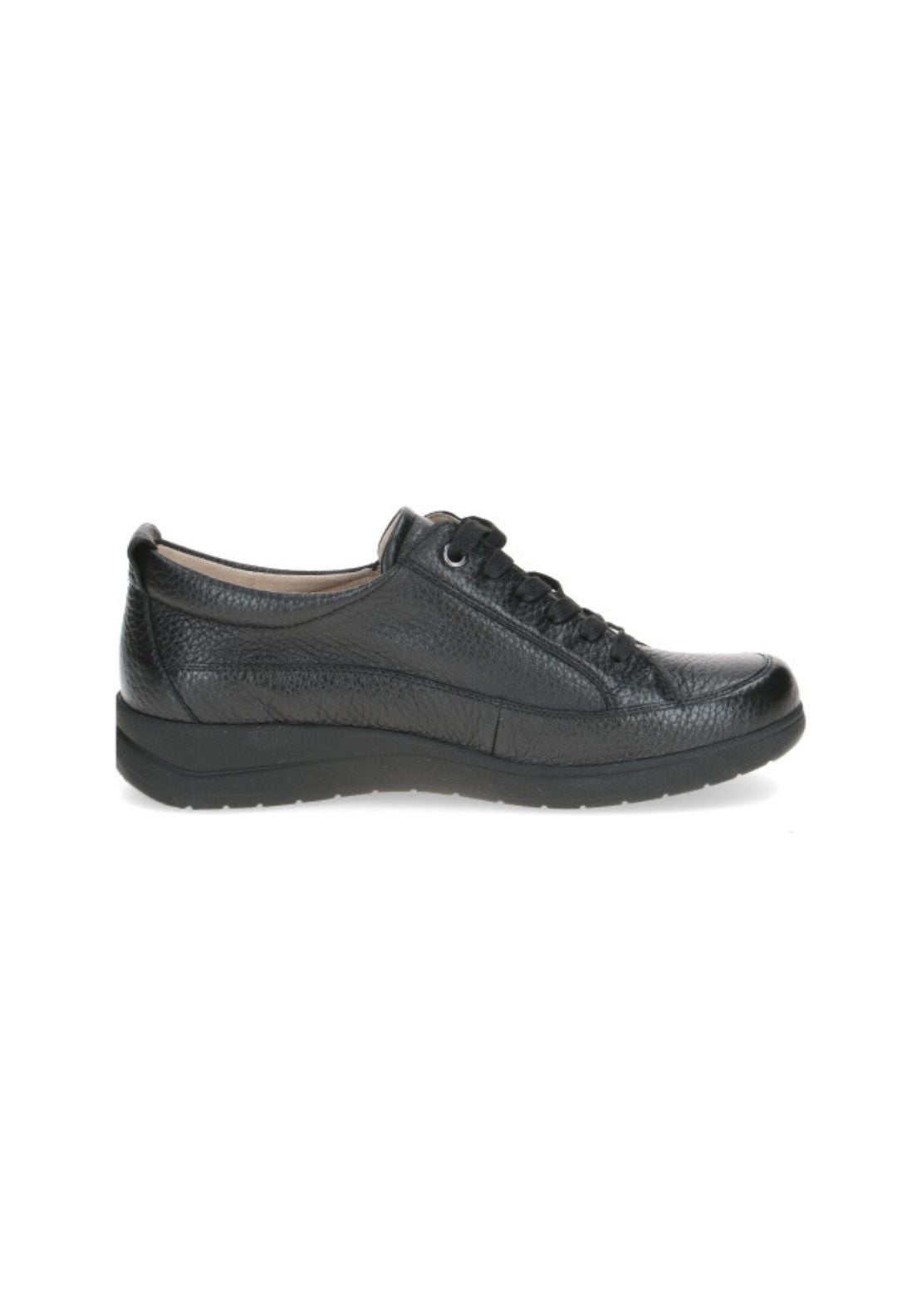 Caprice Side Zip Trainer - Black Deer 2 Shaws Department Stores