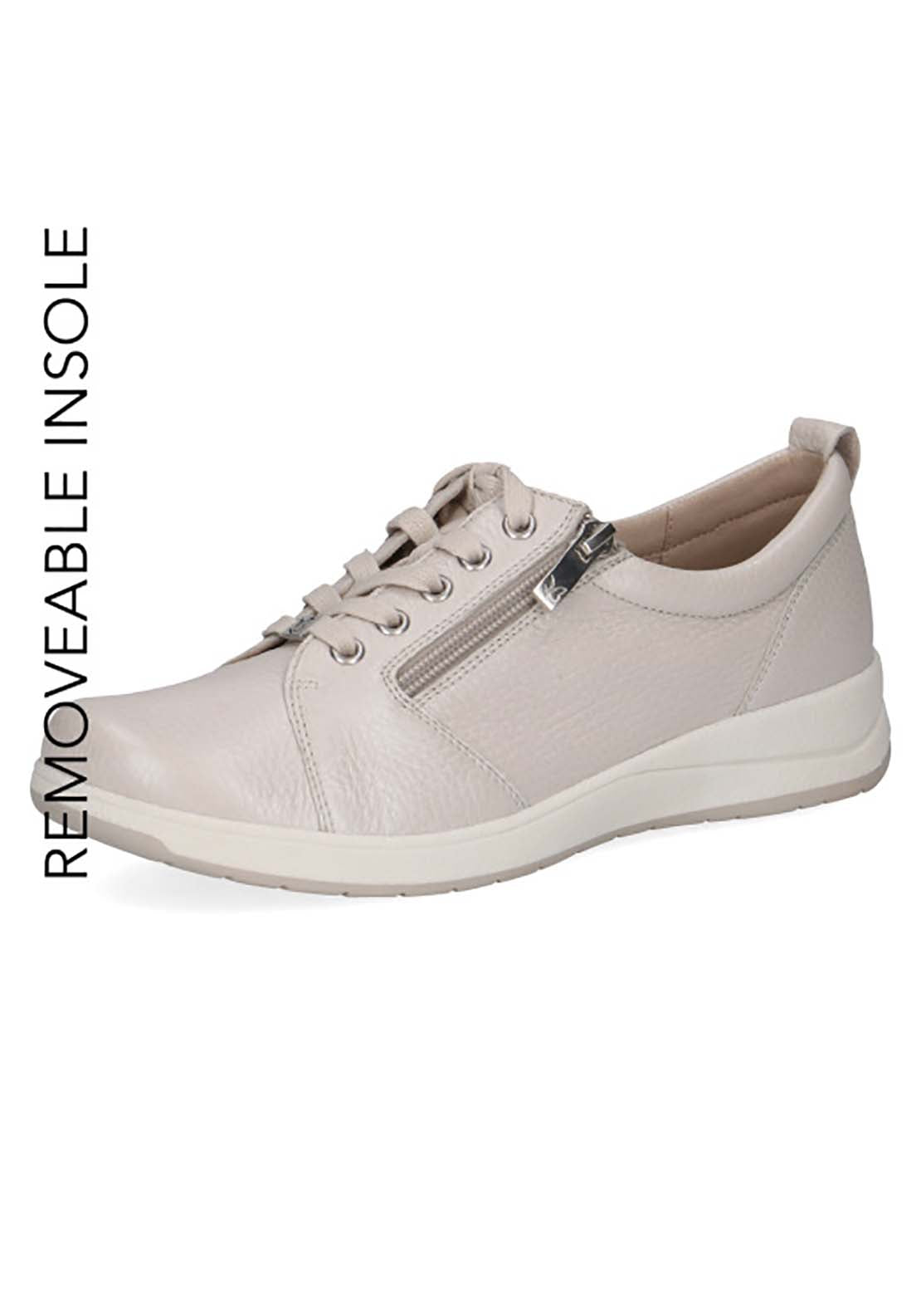 Caprice Ladies Lace Up Shoe - Pearl Per.deer 3 Shaws Department Stores