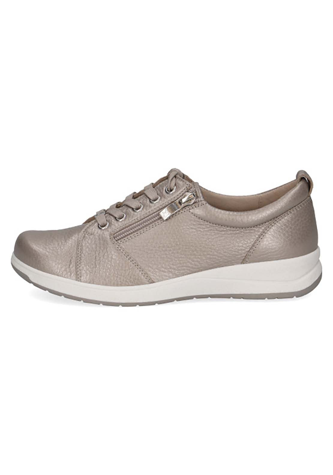 Caprice Ladies Lace Up Shoe - Stone Per.deer 1 Shaws Department Stores
