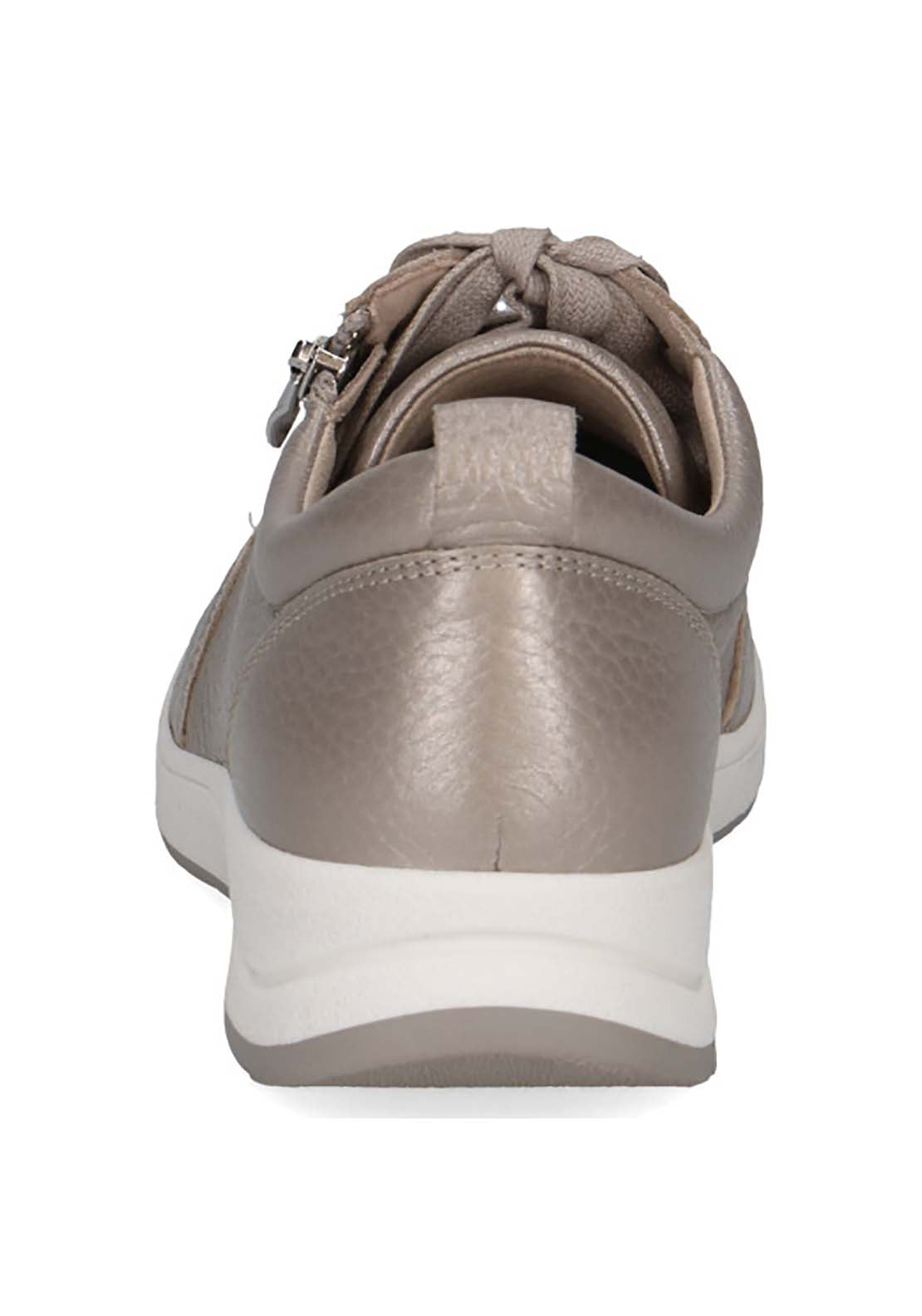 Caprice Ladies Lace Up Shoe - Stone Per.deer 5 Shaws Department Stores