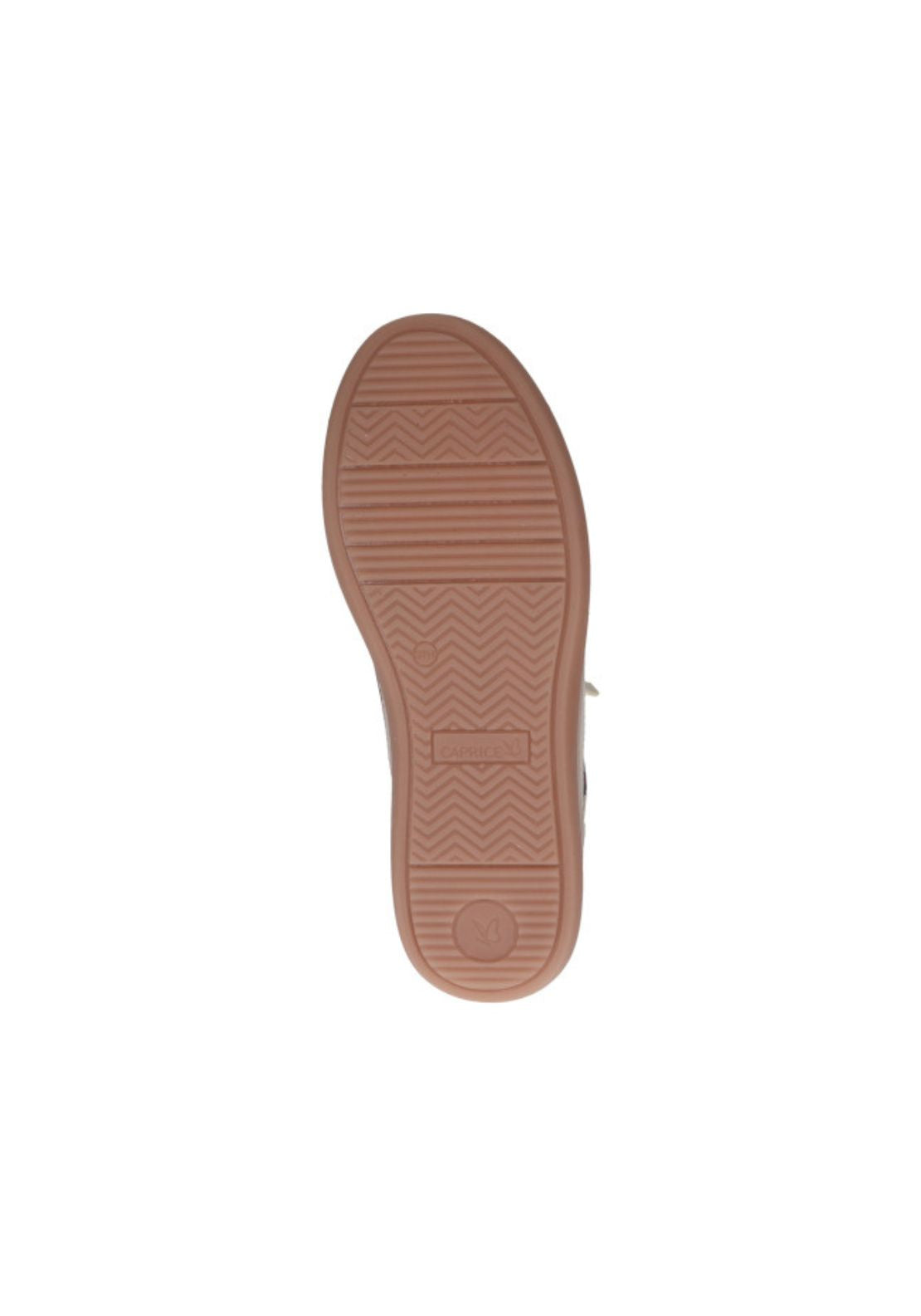 Caprice Floral Zip Trainer - Flower Metal 5 Shaws Department Stores