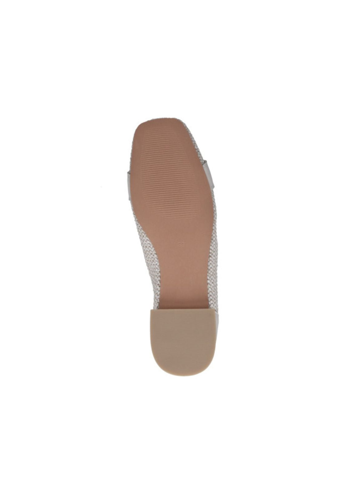 Caprice Raffia Buckle Pump - Off White Comb 6 Shaws Department Stores