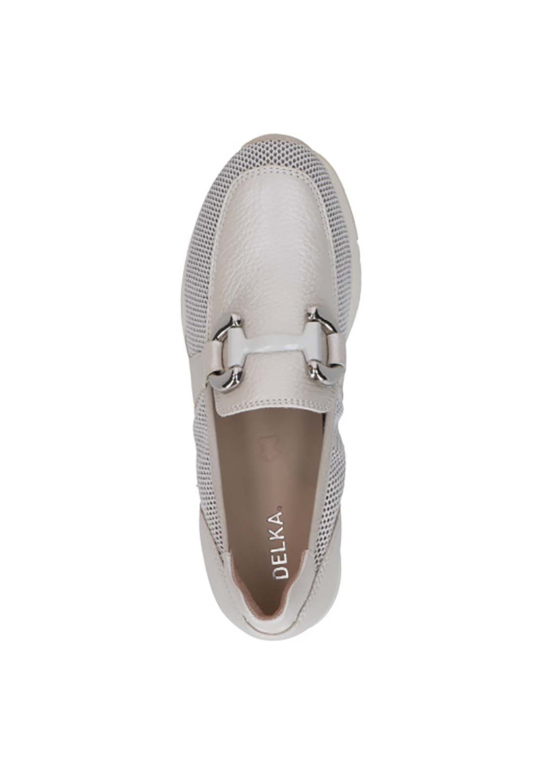 Caprice Ladies Slip On Shoe - White 6 Shaws Department Stores