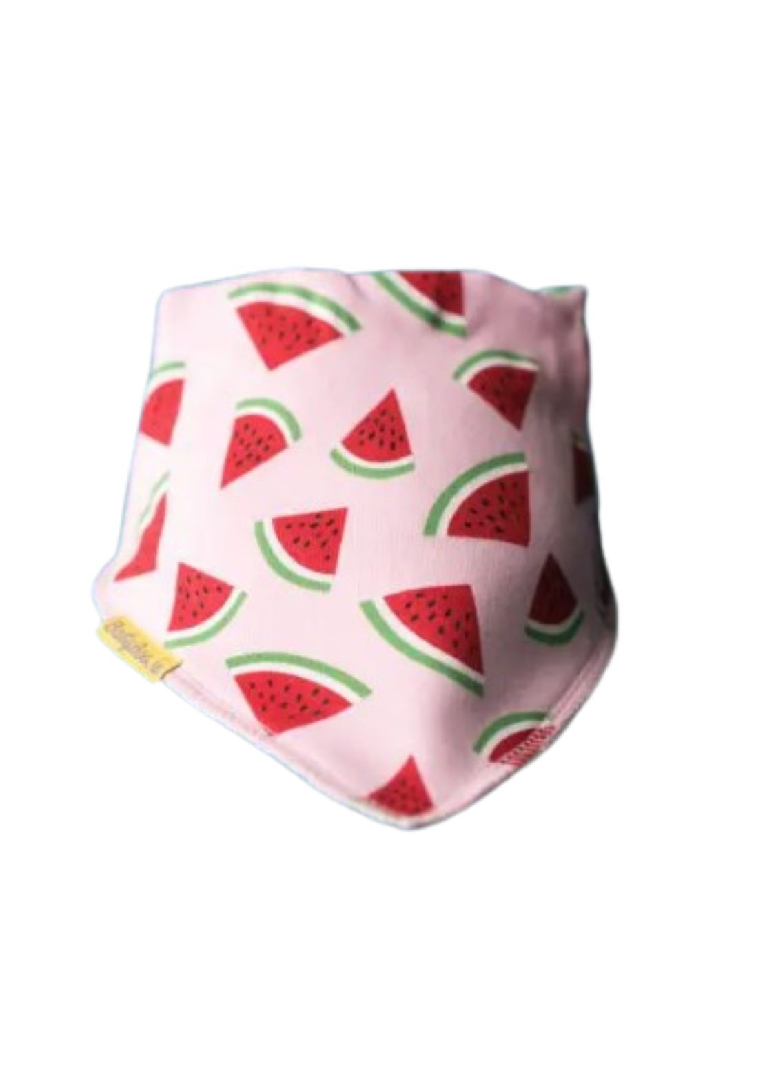 Babyboo Summer Watermelons Organic Cotton DribbleBoo Bandana Bib - Pink 1 Shaws Department Stores
