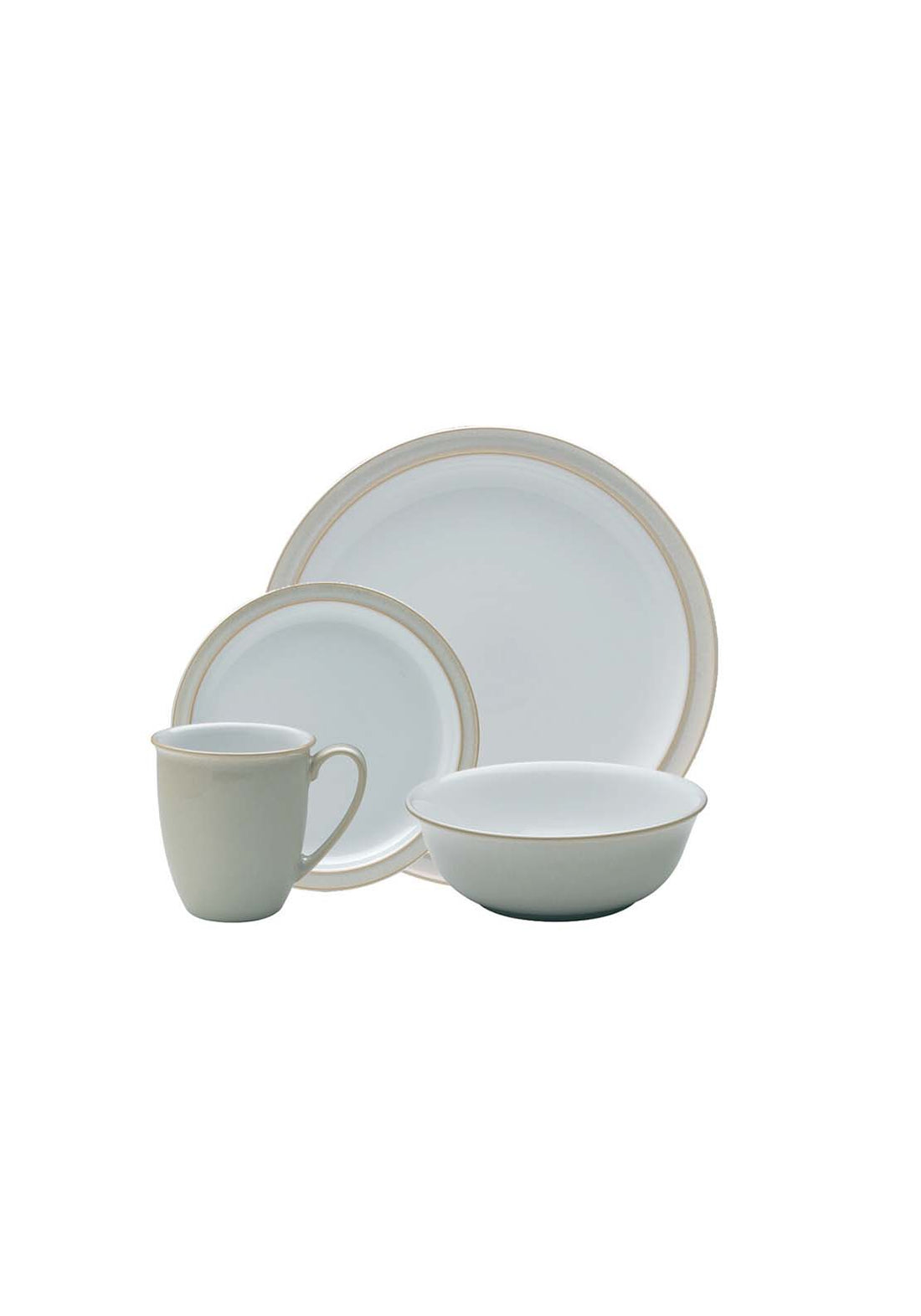 Denby Linen 16 Piece Tableware Set – Shaws