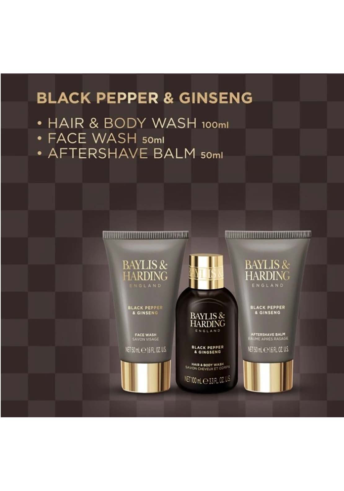 Baylis &amp; Harding Black Pepper &amp; Ginseng Men&
