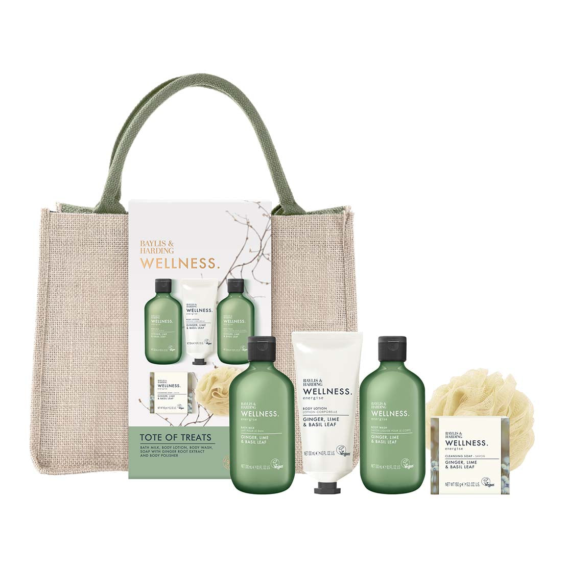 Wellness Tote Bag Of Treats Gift Set - Multi