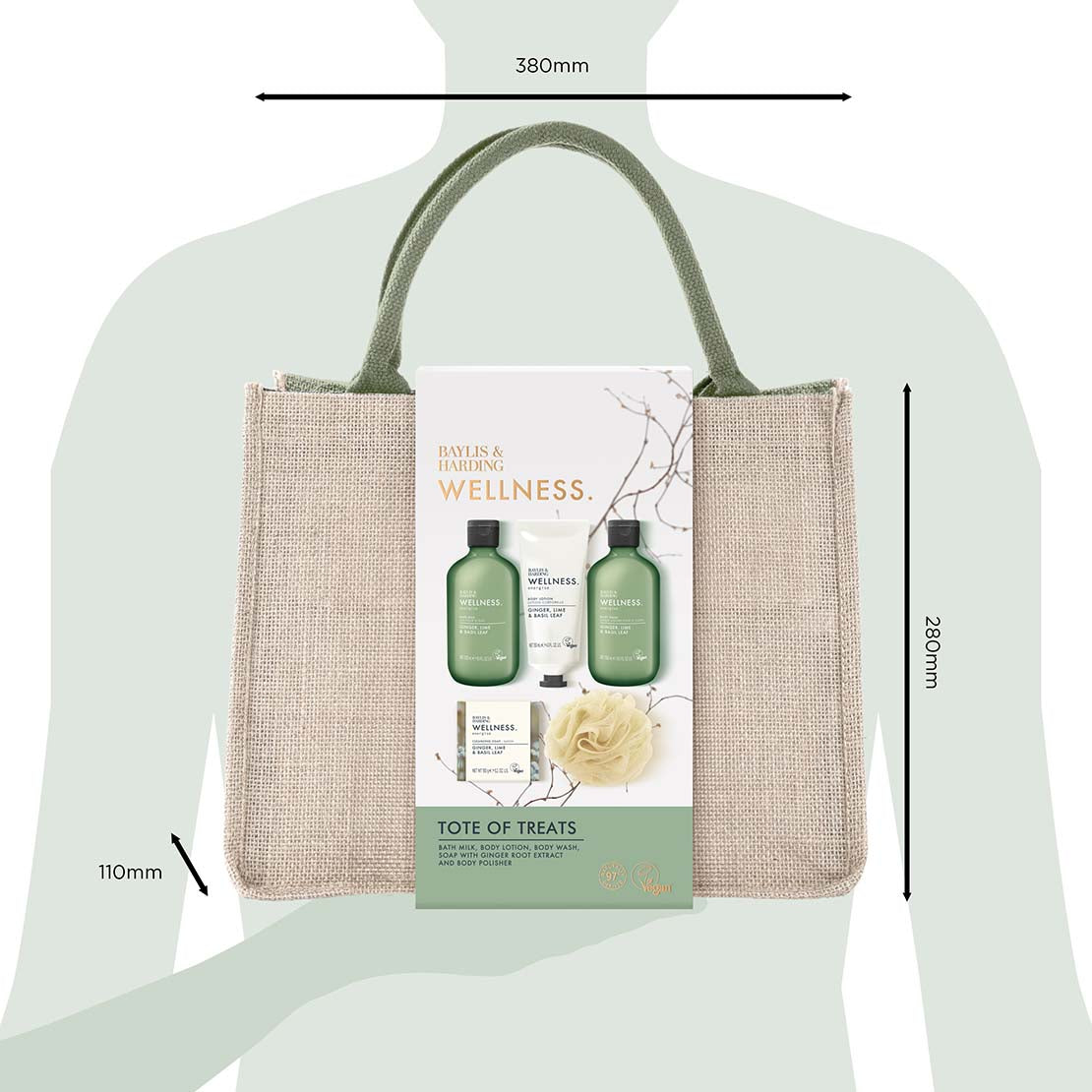 Wellness Tote Bag Of Treats Gift Set - Multi