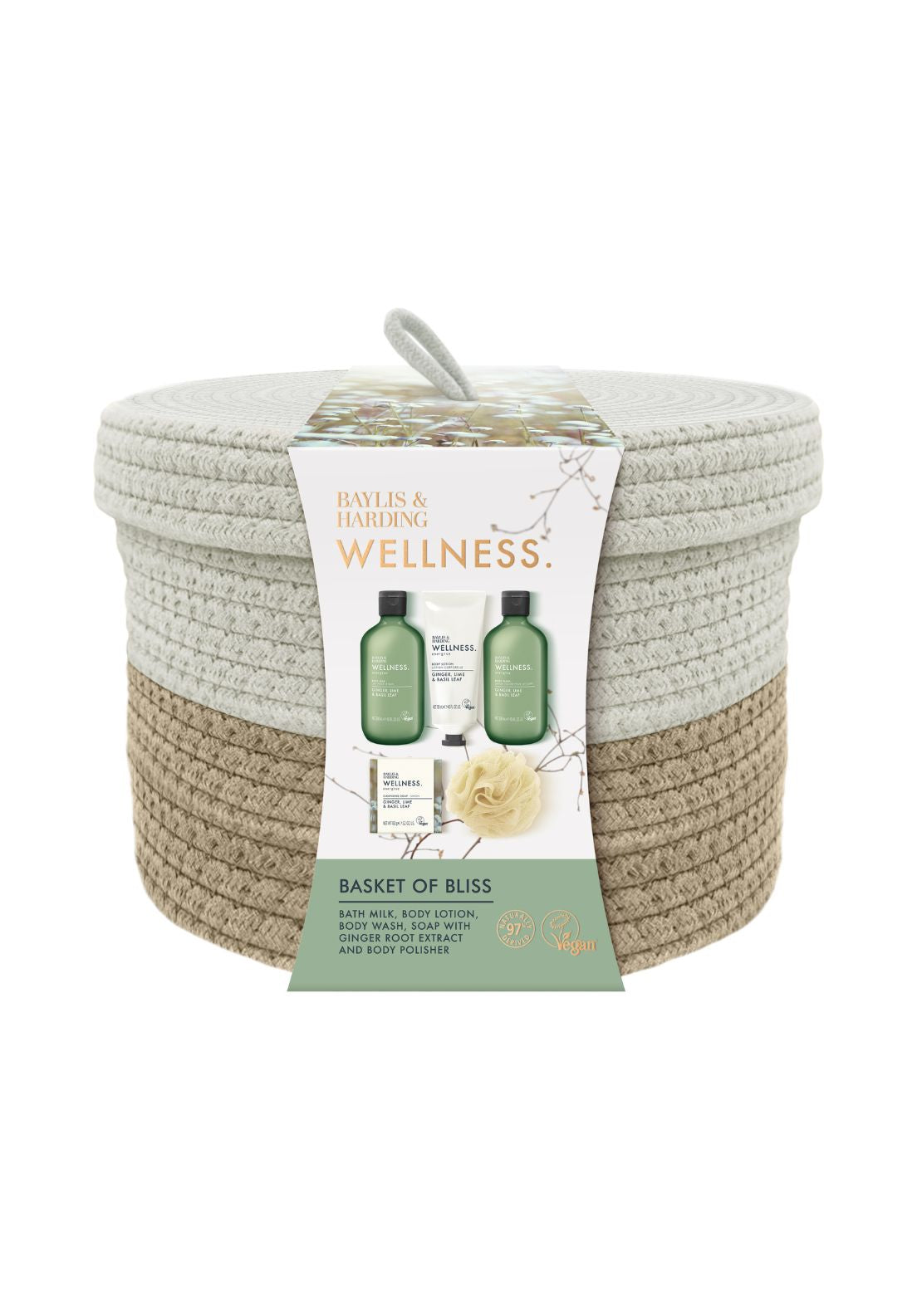 Wellness Basket Of Bliss Gift Set - Multi