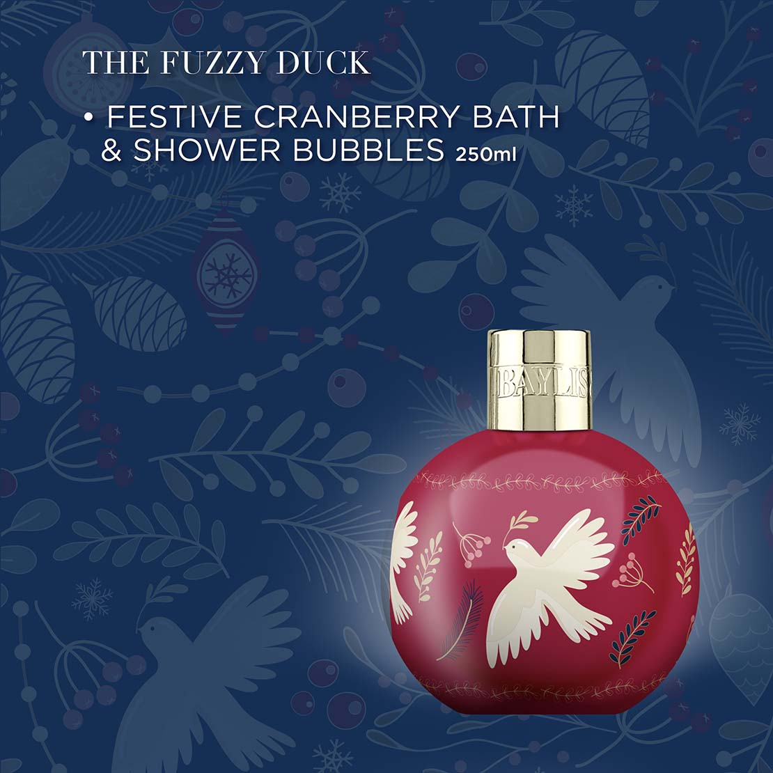 The Fuzzy Duck Winter Wonderland Festive Bauble Gift - Multi