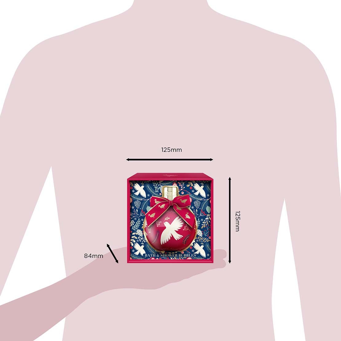 The Fuzzy Duck Winter Wonderland Festive Bauble Gift - Multi