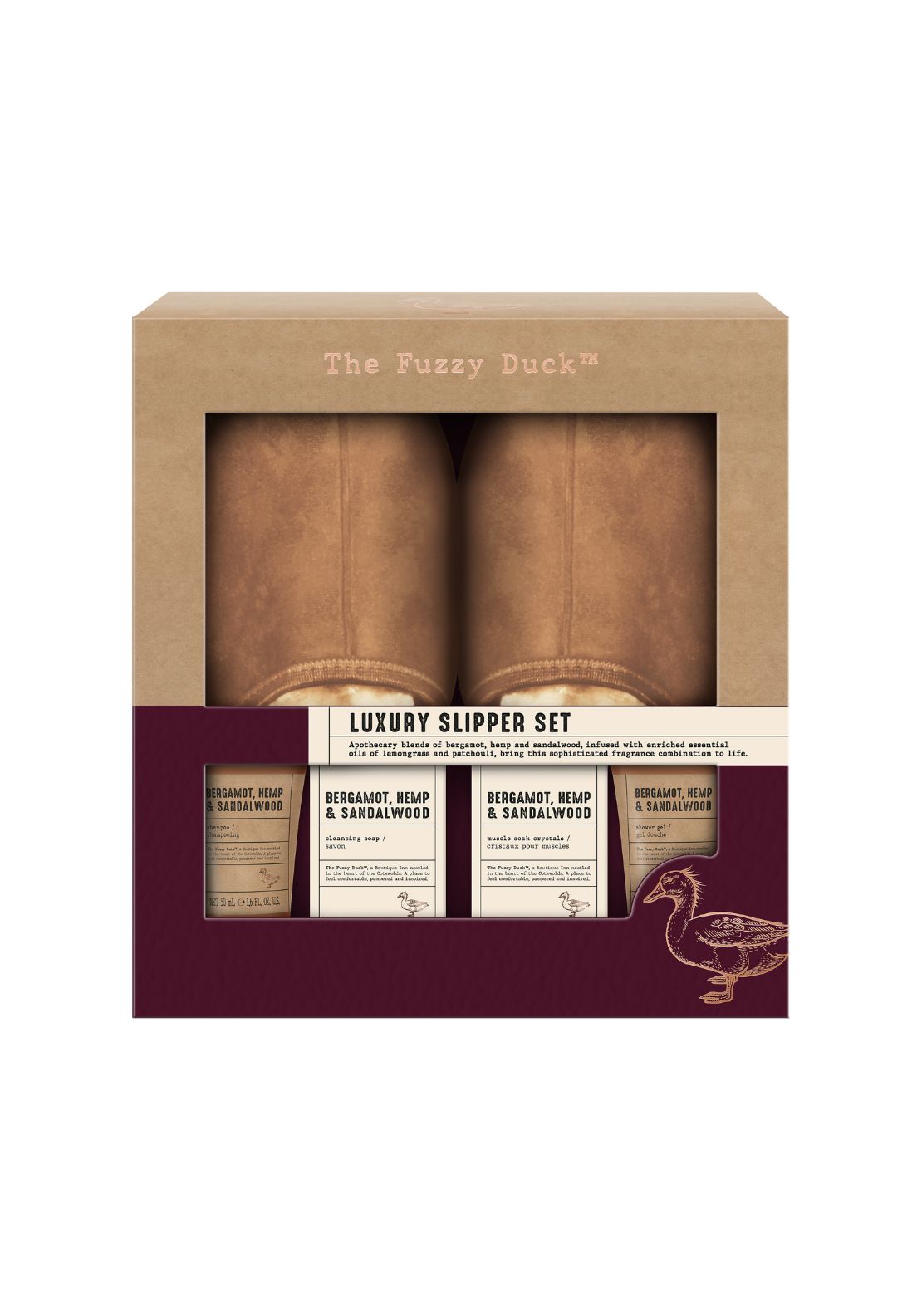 The Fuzzy Duck Bergamot, Hemp &amp; Sandalwood Men&