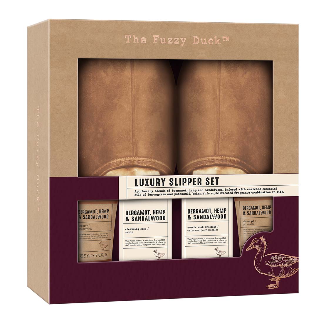 The Fuzzy Duck Bergamot, Hemp &amp; Sandalwood Men&