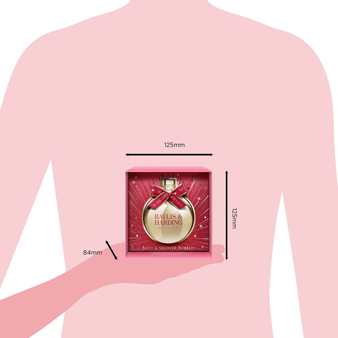 Midnight Cherry Festive Bauble Gift - Multi