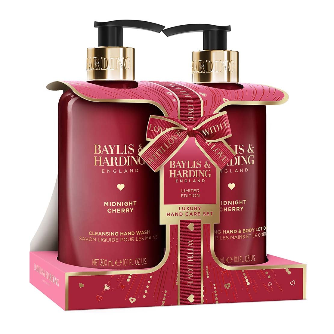 Midnight Cherry Luxury Hand Care Gift Set - Multi