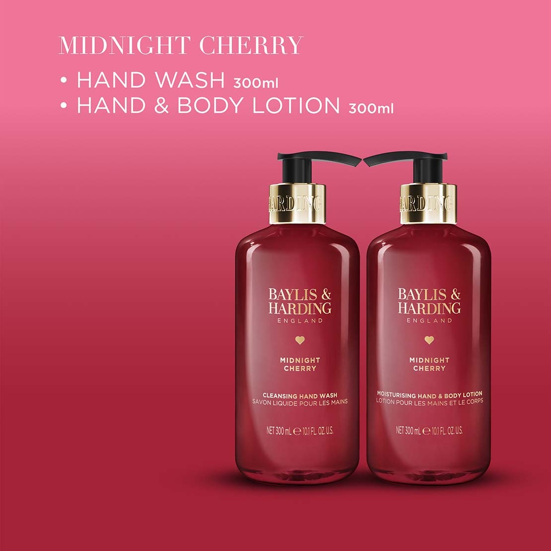 Midnight Cherry Luxury Hand Care Gift Set - Multi