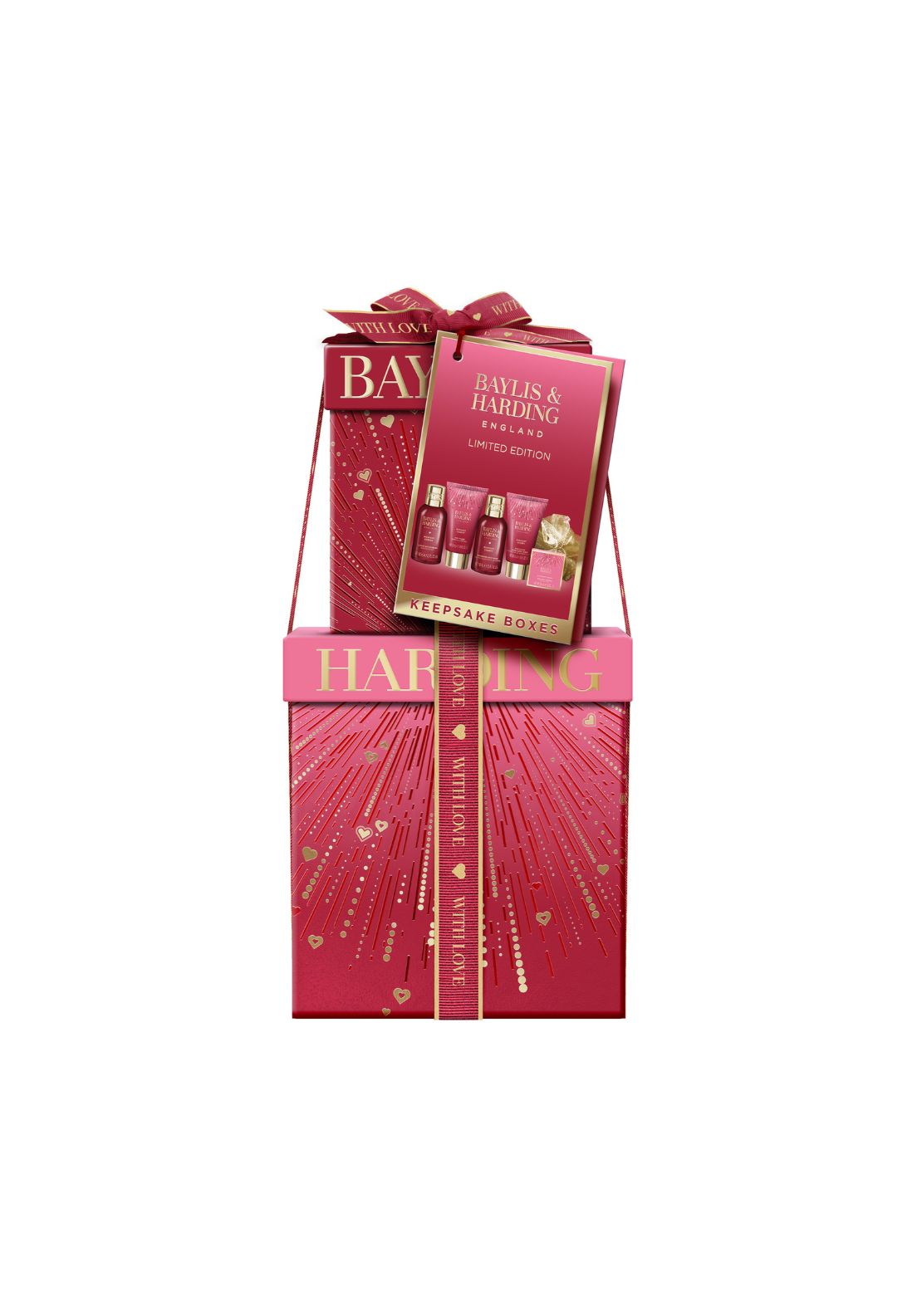 Midnight Cherry Luxury Pamper Present Gift Set - Multi