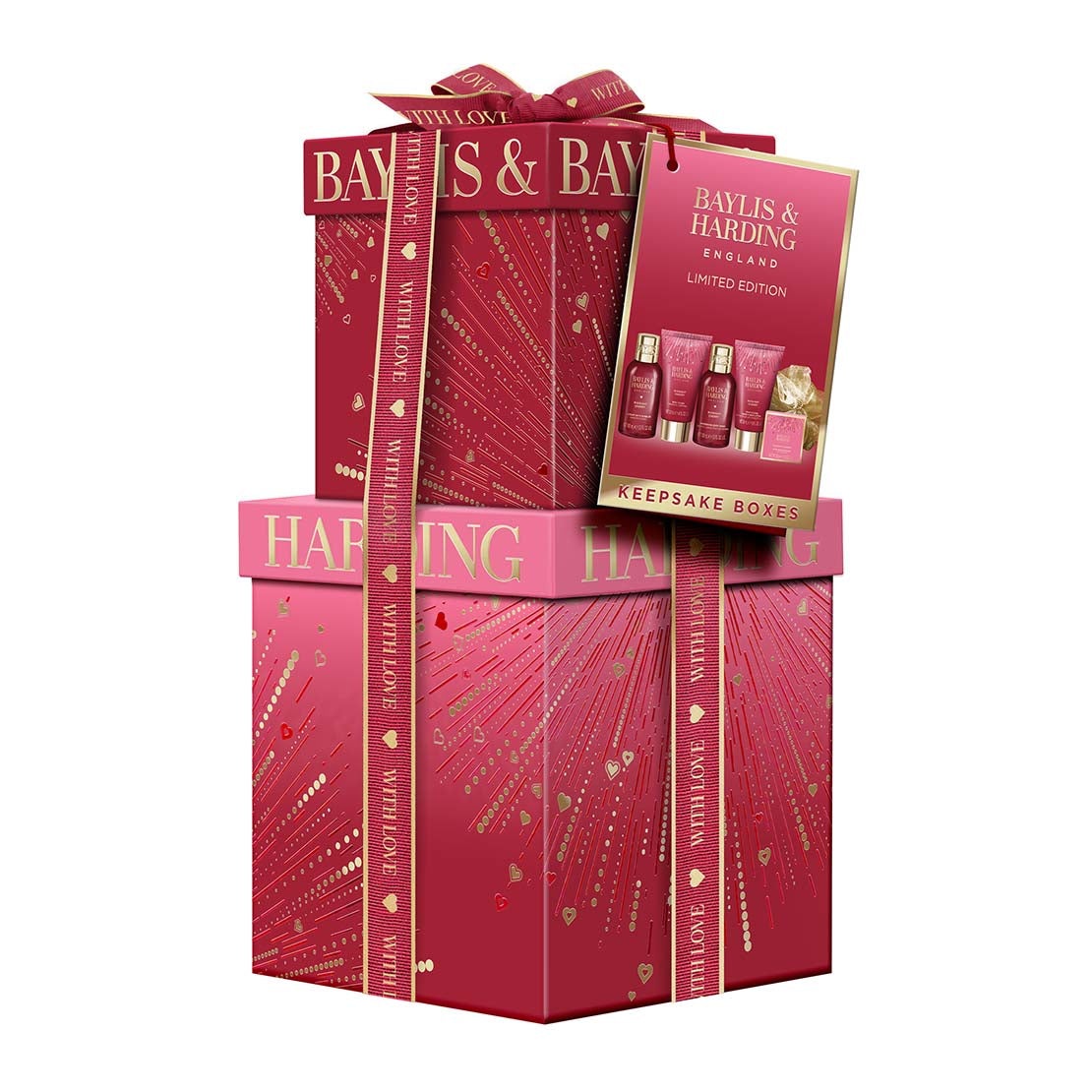 Midnight Cherry Luxury Pamper Present Gift Set - Multi
