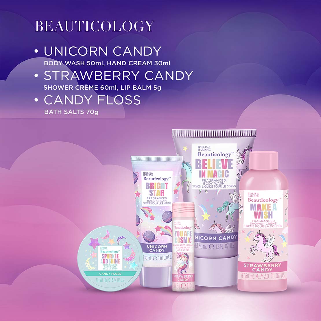 Beauticology Cosmic Dreamland Beauty Gift Set - Multi