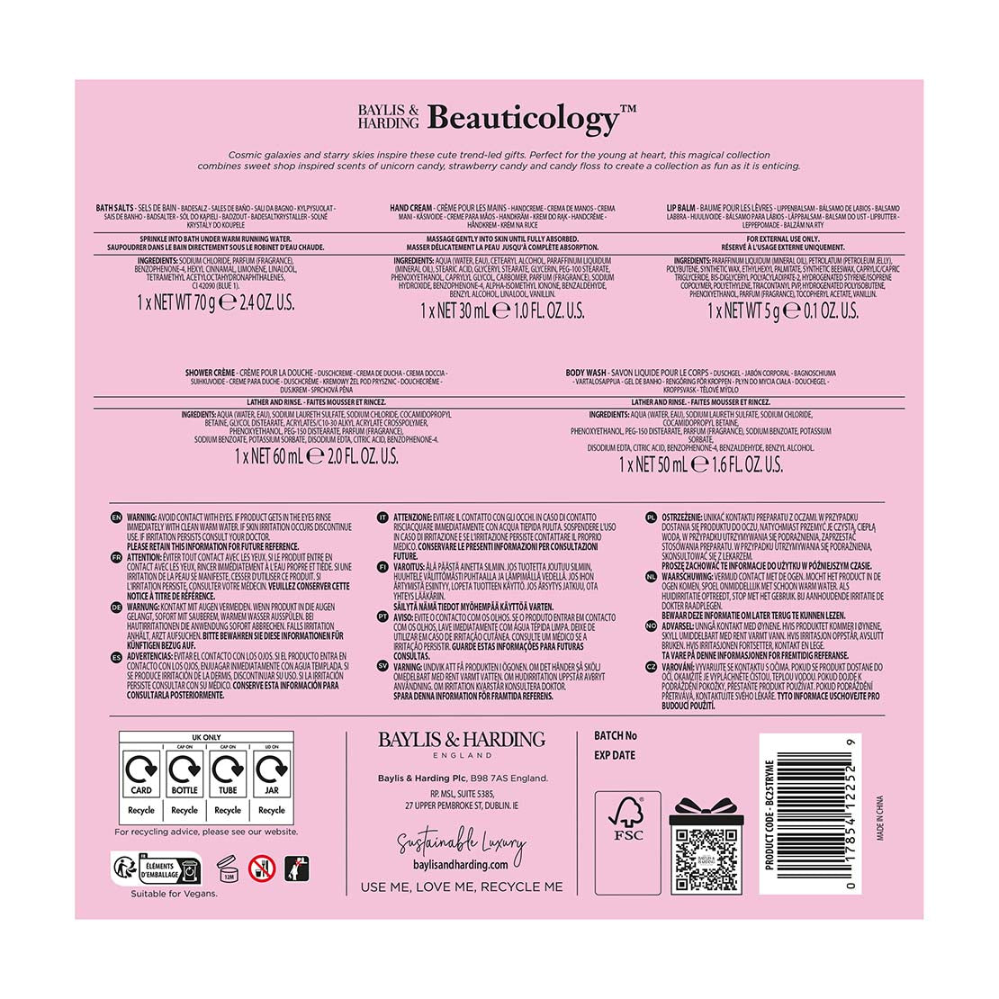Beauticology Cosmic Dreamland Beauty Gift Set - Multi