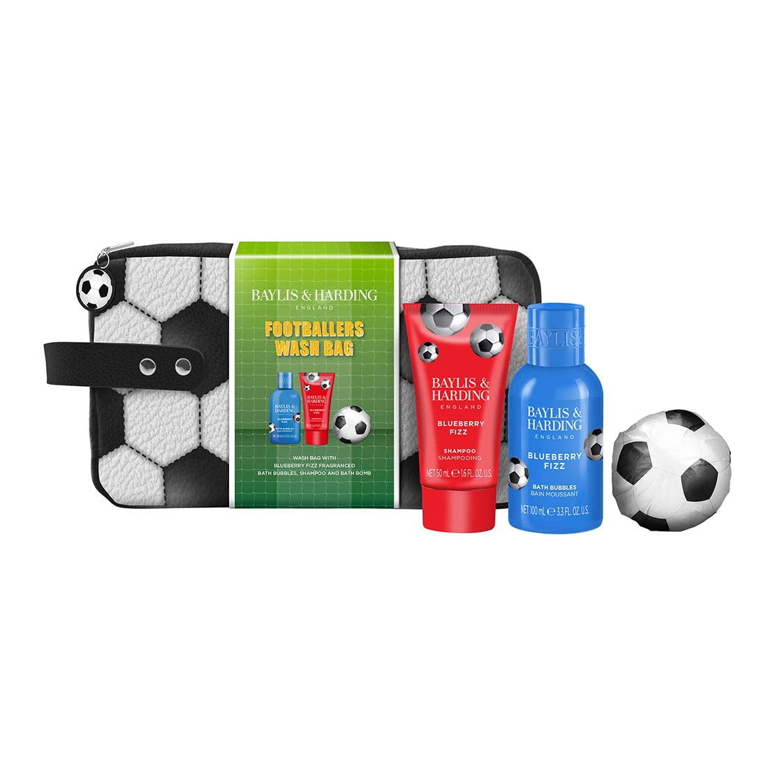 Football Stars Wash Bag Gift Set - Multi