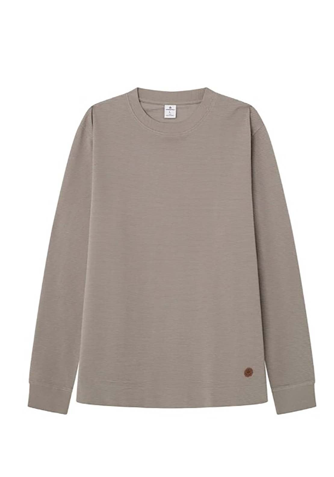 Springfield Long Sleeve T-Shirt With Cuffs - Sand 4 Shaws Department Stores