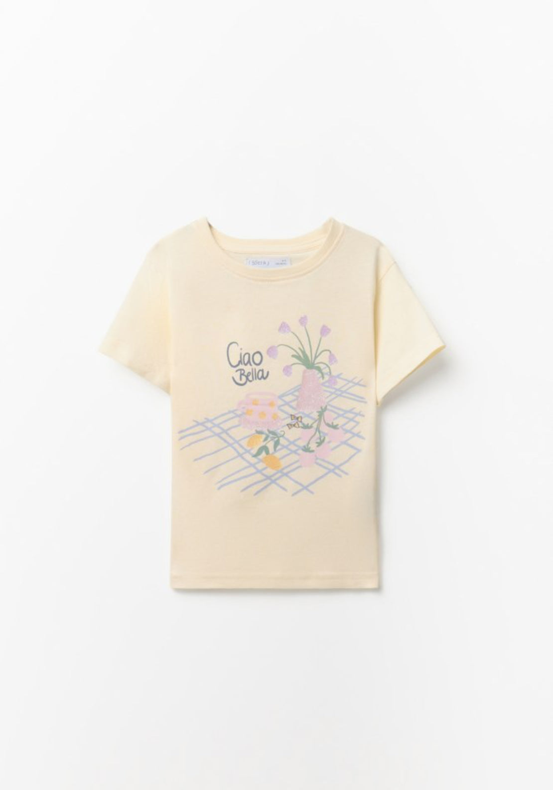 Sfera Picnic T-Shirt - Yellow 1 Shaws Department Stores