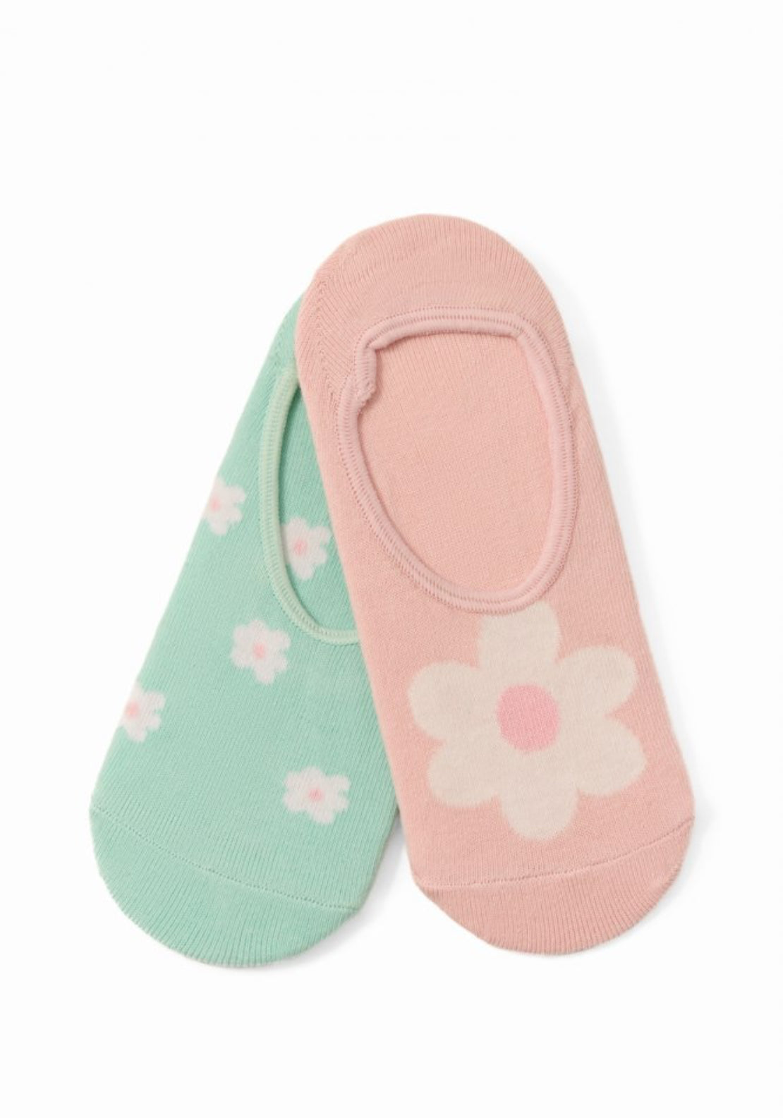 Sfera 2 Pack Flower Footies - Blue 2 Shaws Department Stores