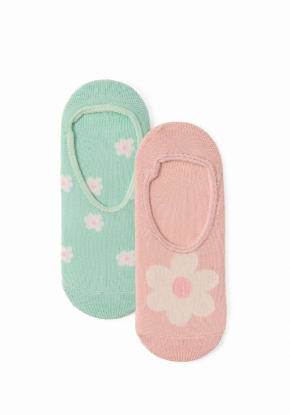 Sfera 2 Pack Flower Footies - Blue 1 Shaws Department Stores
