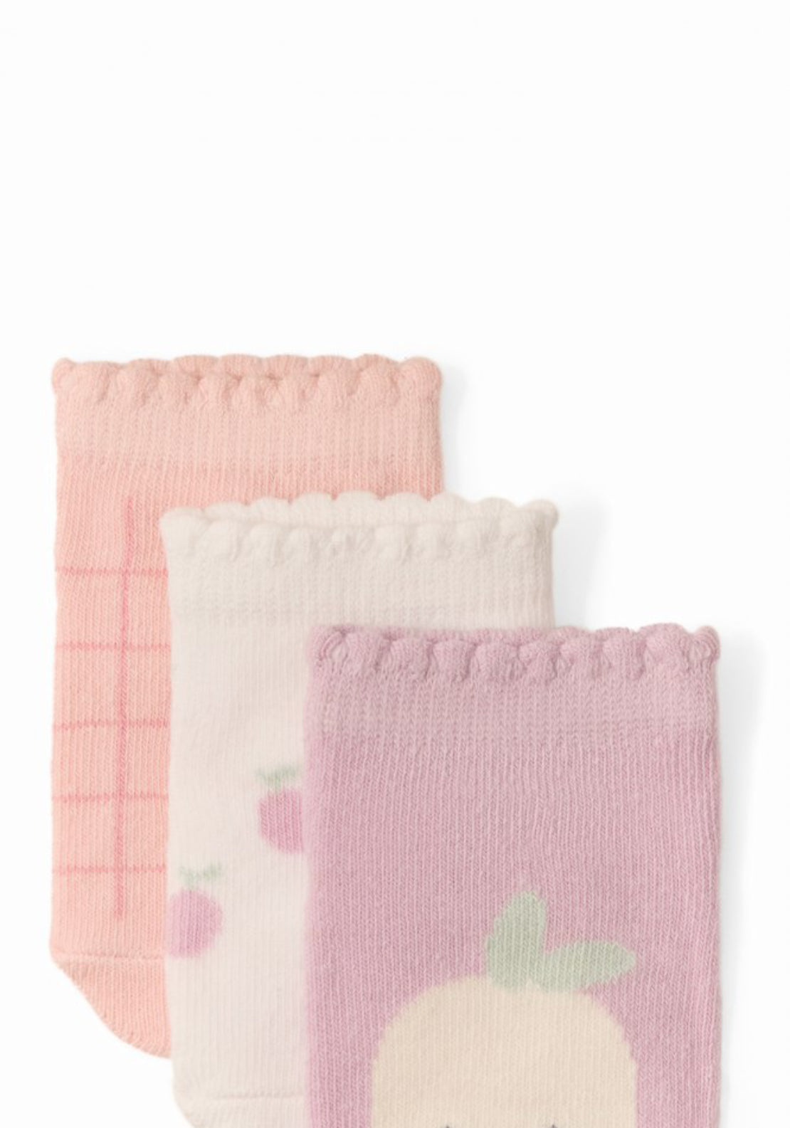 Sfera 3 Pack Fruit Socks - Purple 2 Shaws Department Stores
