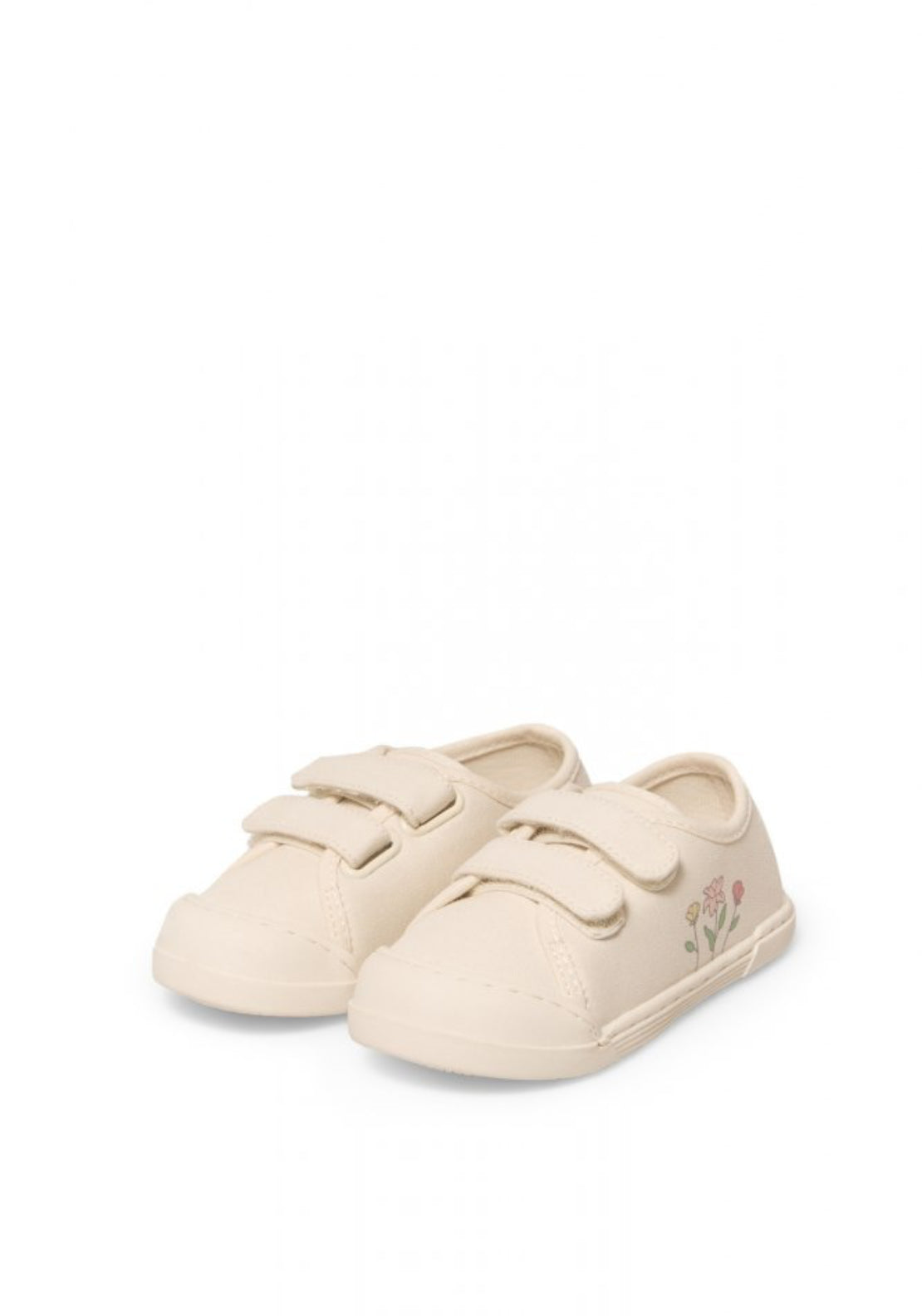 Sfera Floral First Step Sneaker - Cream 2 Shaws Department Stores